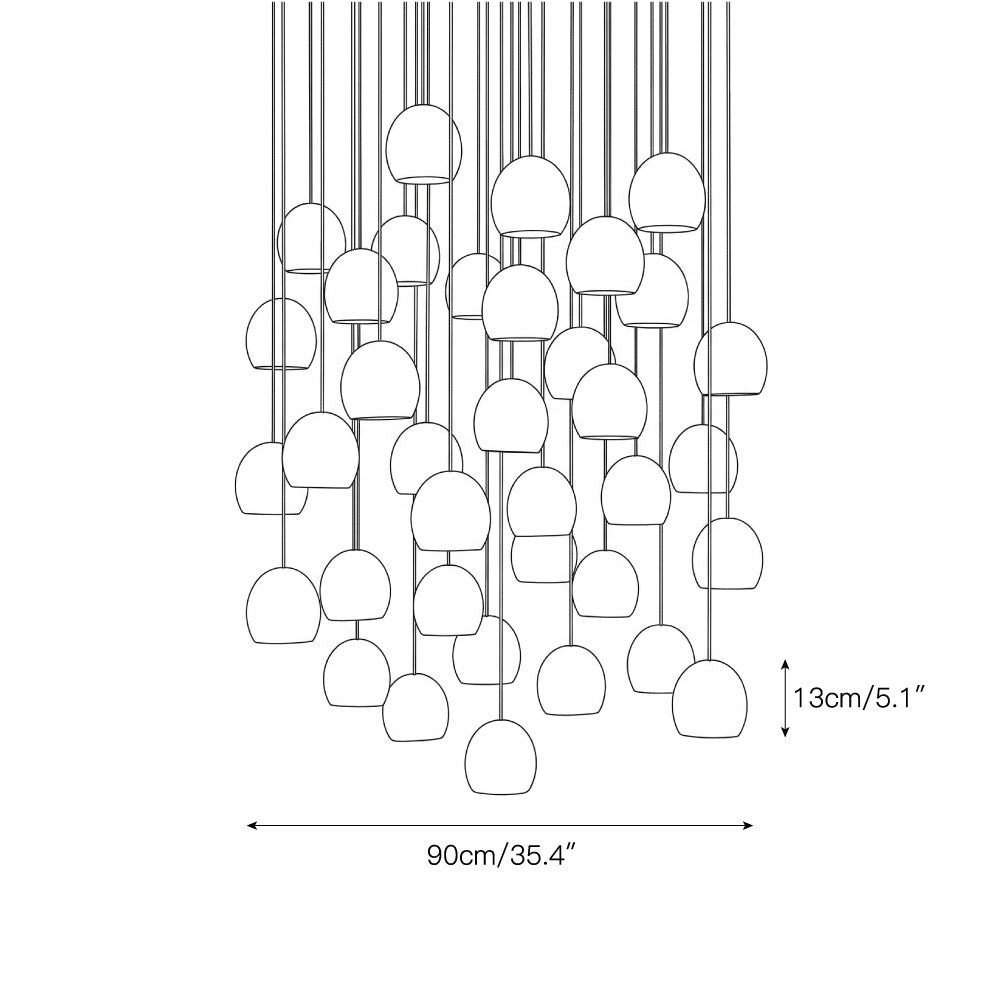 Lumaire Alabaster Chandelier