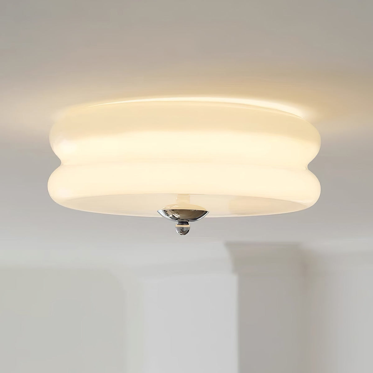 Jatabin Flush Mount Ceiling Light Two Layer