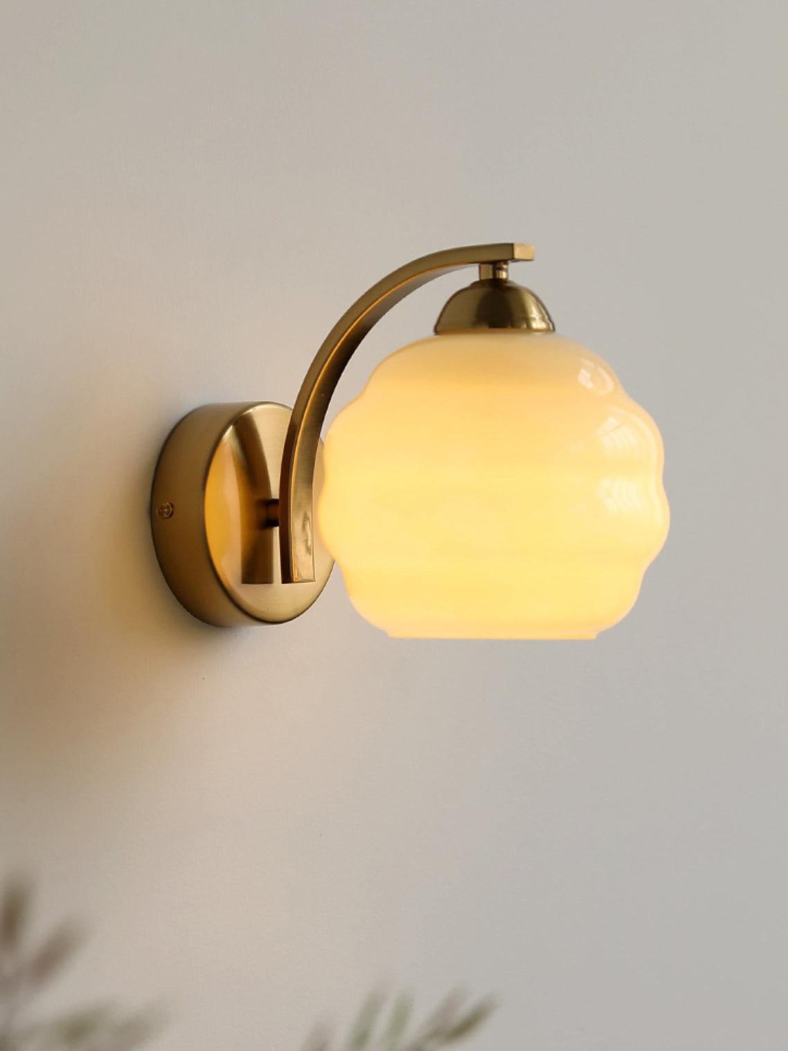 Veloelia Wall Lamp Art Deco Vintage Glass