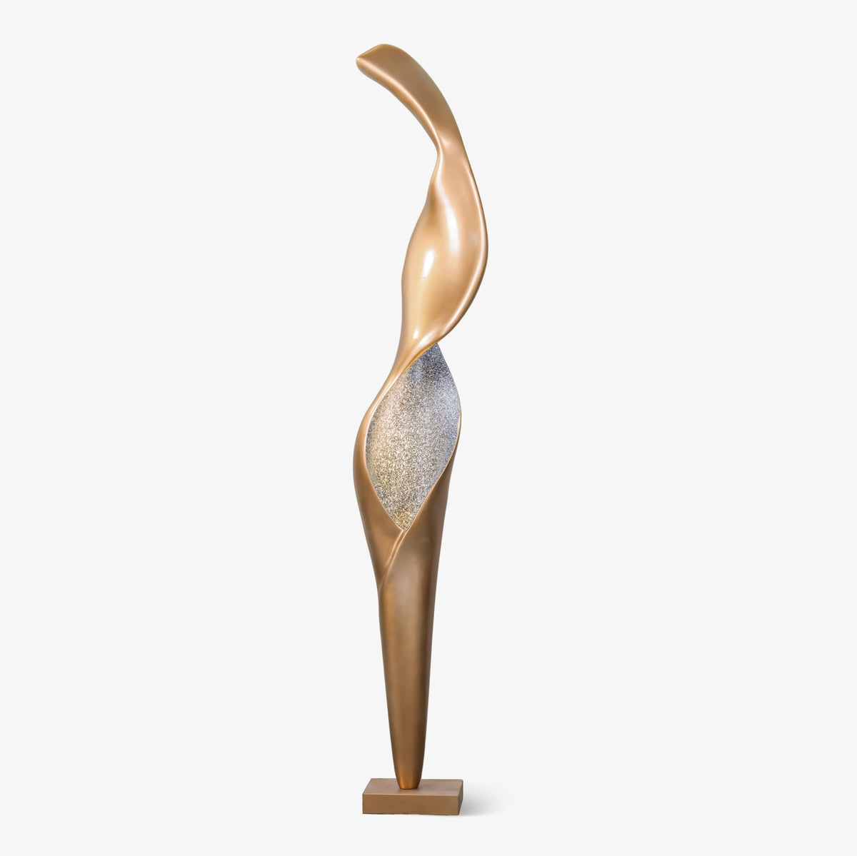 Orelinelle Sculptural Fiberglass Floor Lamp