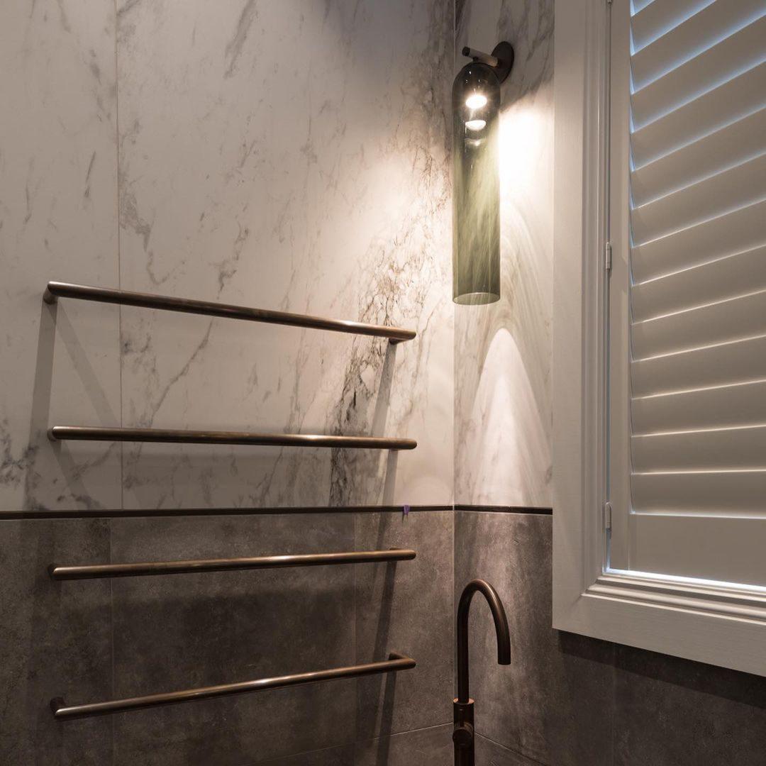 Glass Cylinder Plug-In Wall Sconce