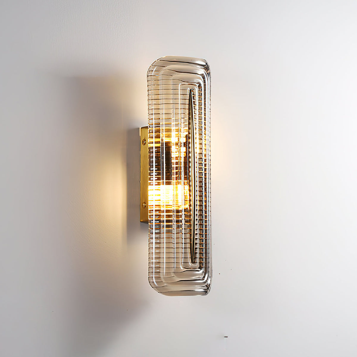 Astor Fluted Glass Wall Sconce