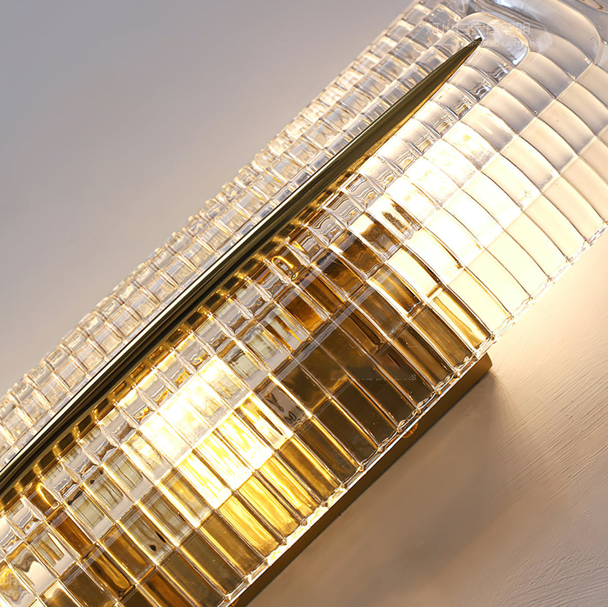 Astor Fluted Glass Wall Sconce