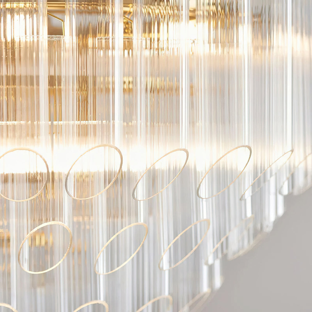 Astoria Waterfall Glass Chandelier