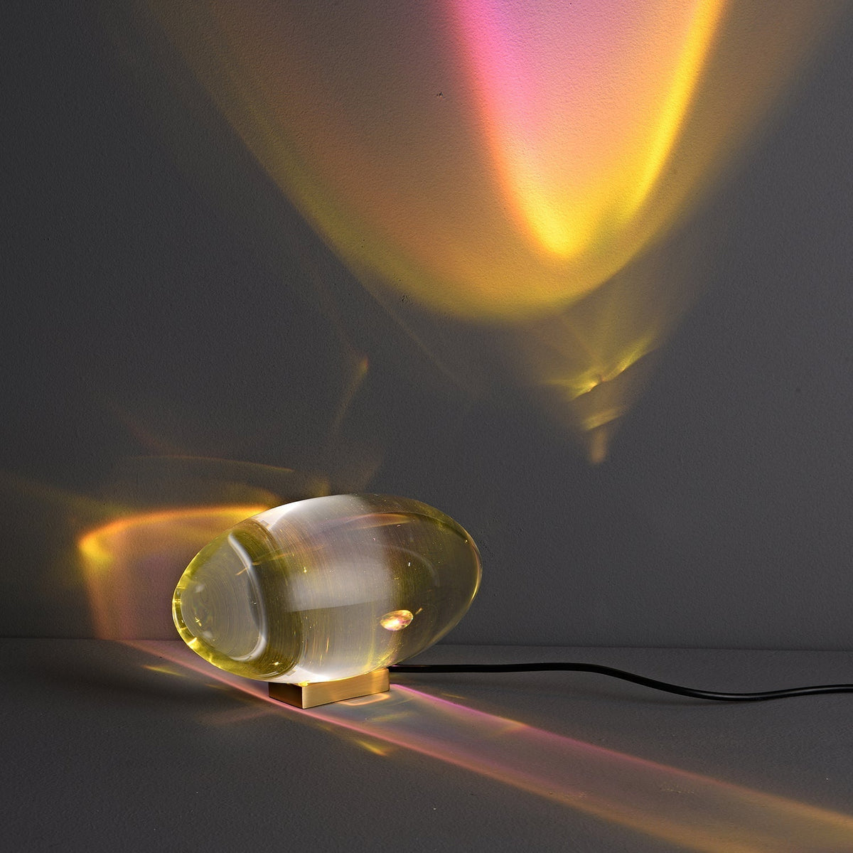 Solarece Crystal Minimalist Table Lamp