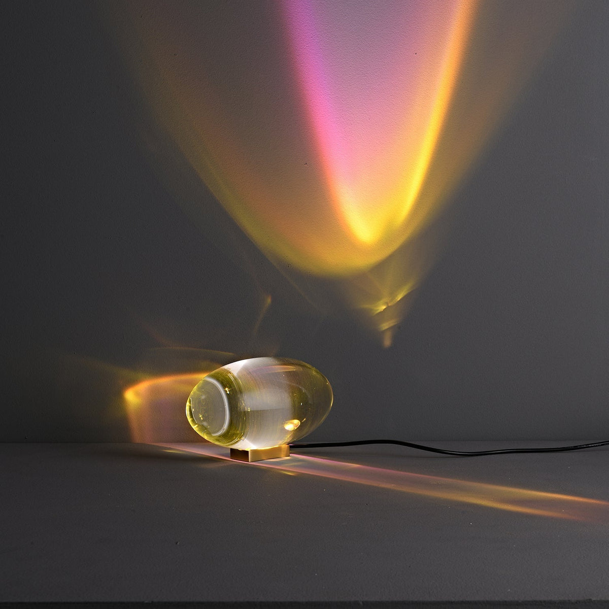 Solarece Crystal Minimalist Table Lamp