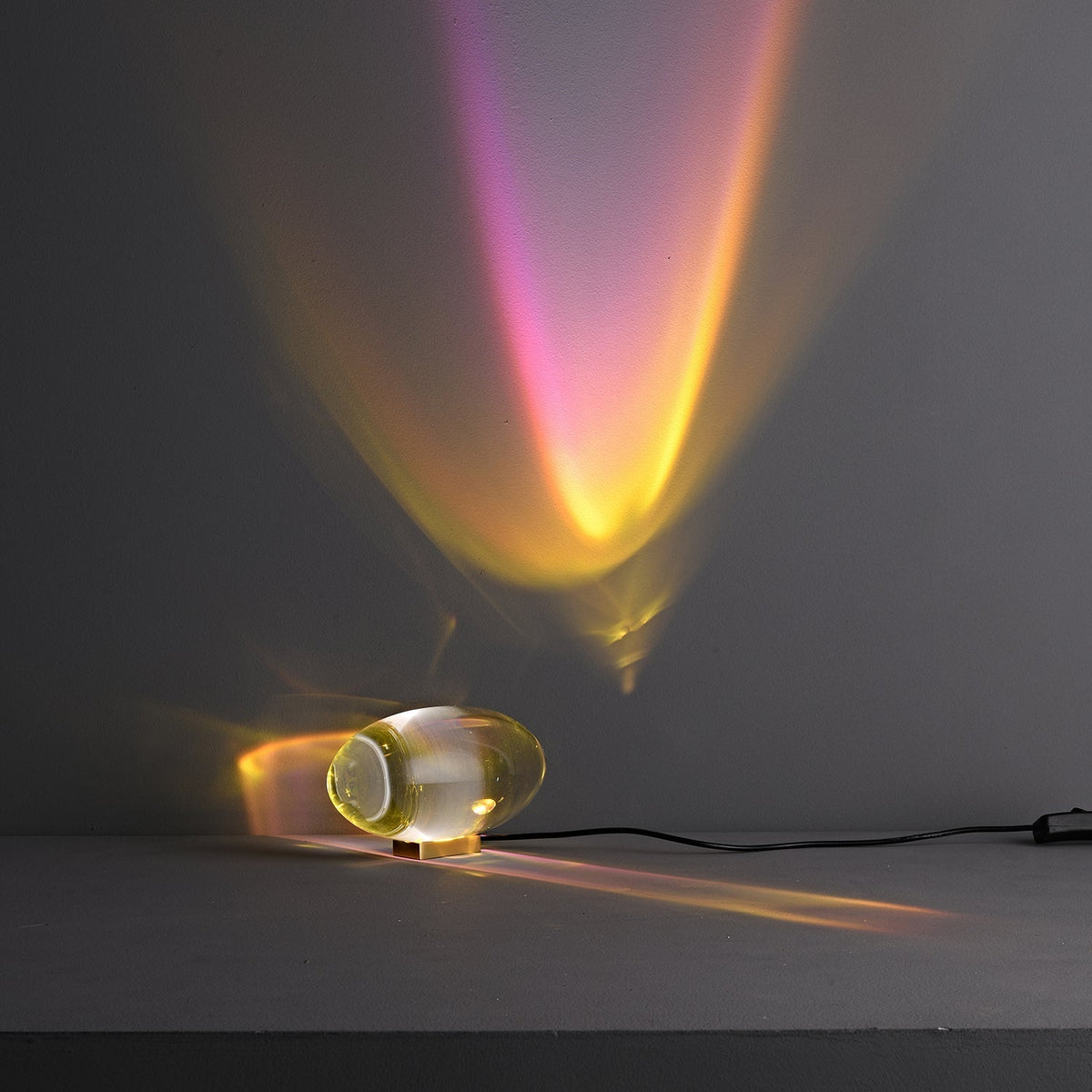 Solarece Crystal Minimalist Table Lamp
