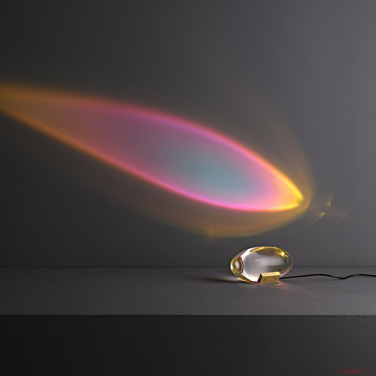 Solarece Crystal Minimalist Table Lamp