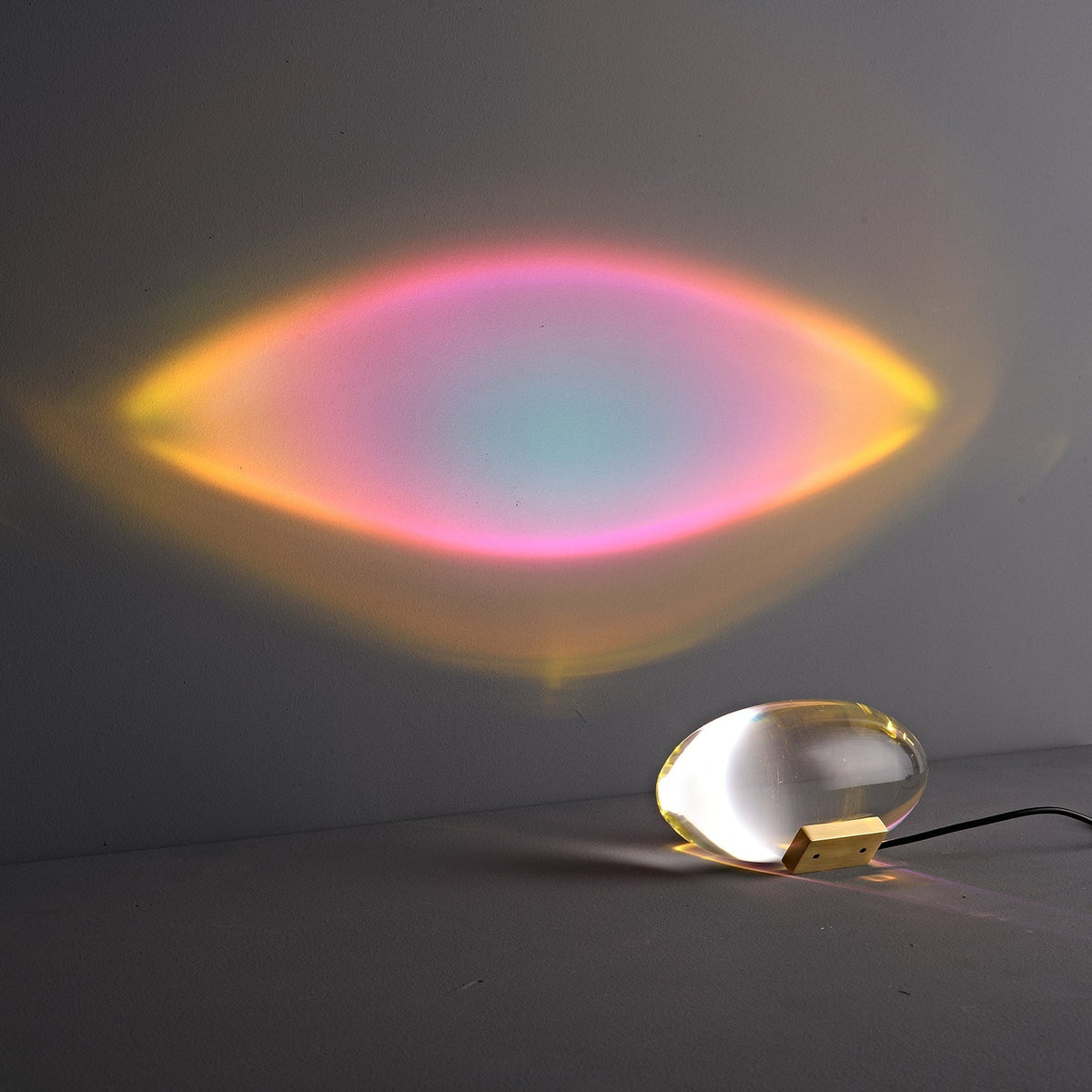 Solarece Crystal Minimalist Table Lamp
