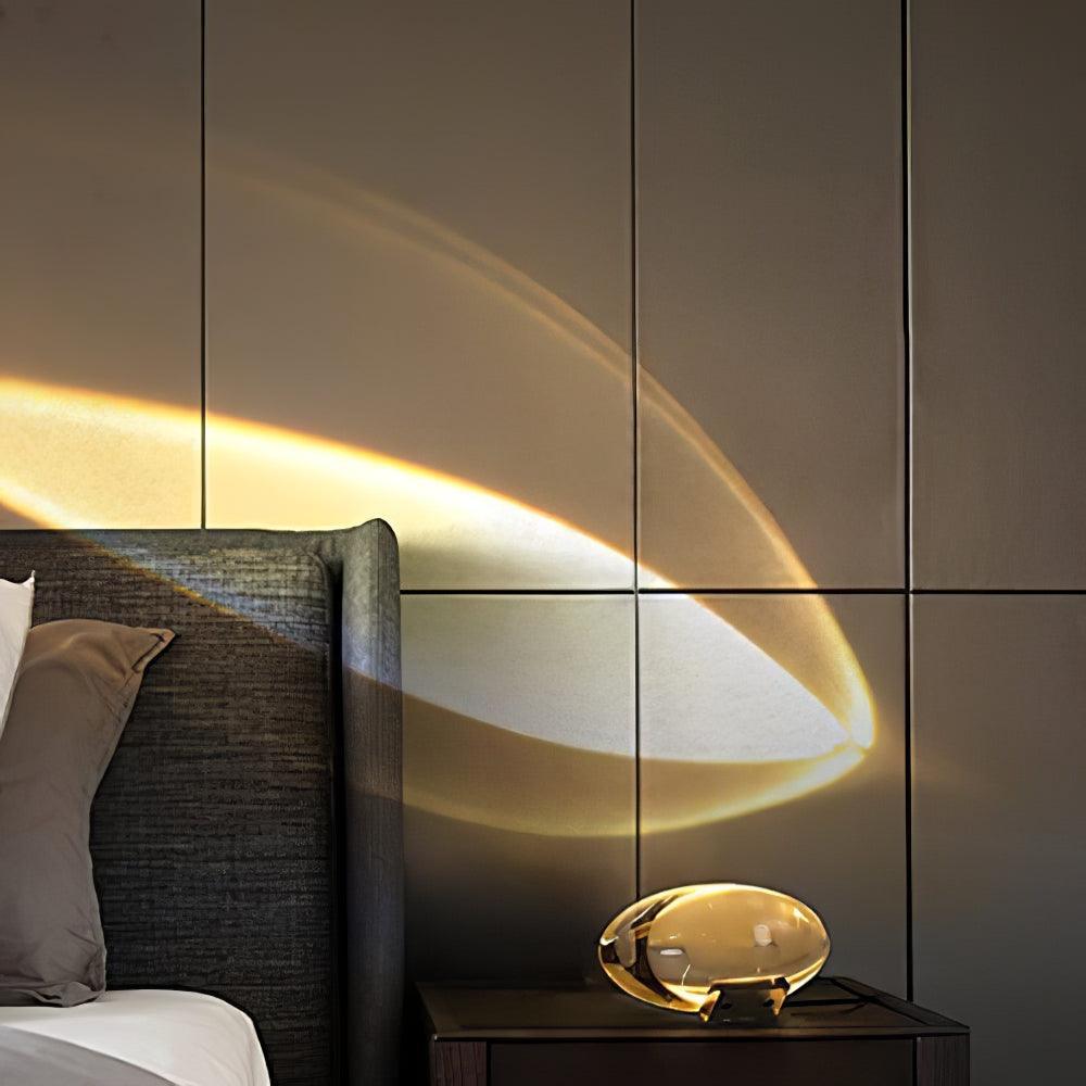 Solarece Crystal Minimalist Table Lamp