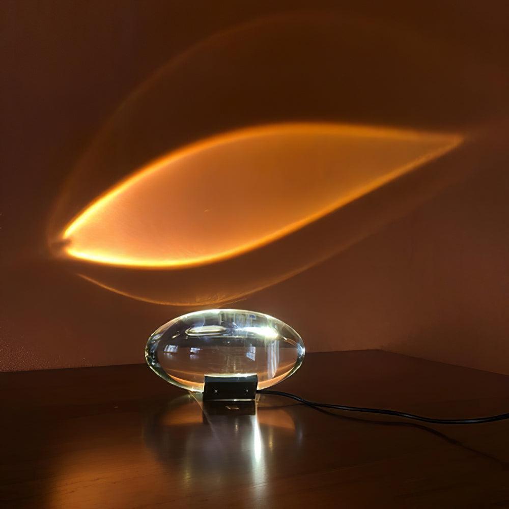 Solarece Crystal Minimalist Table Lamp