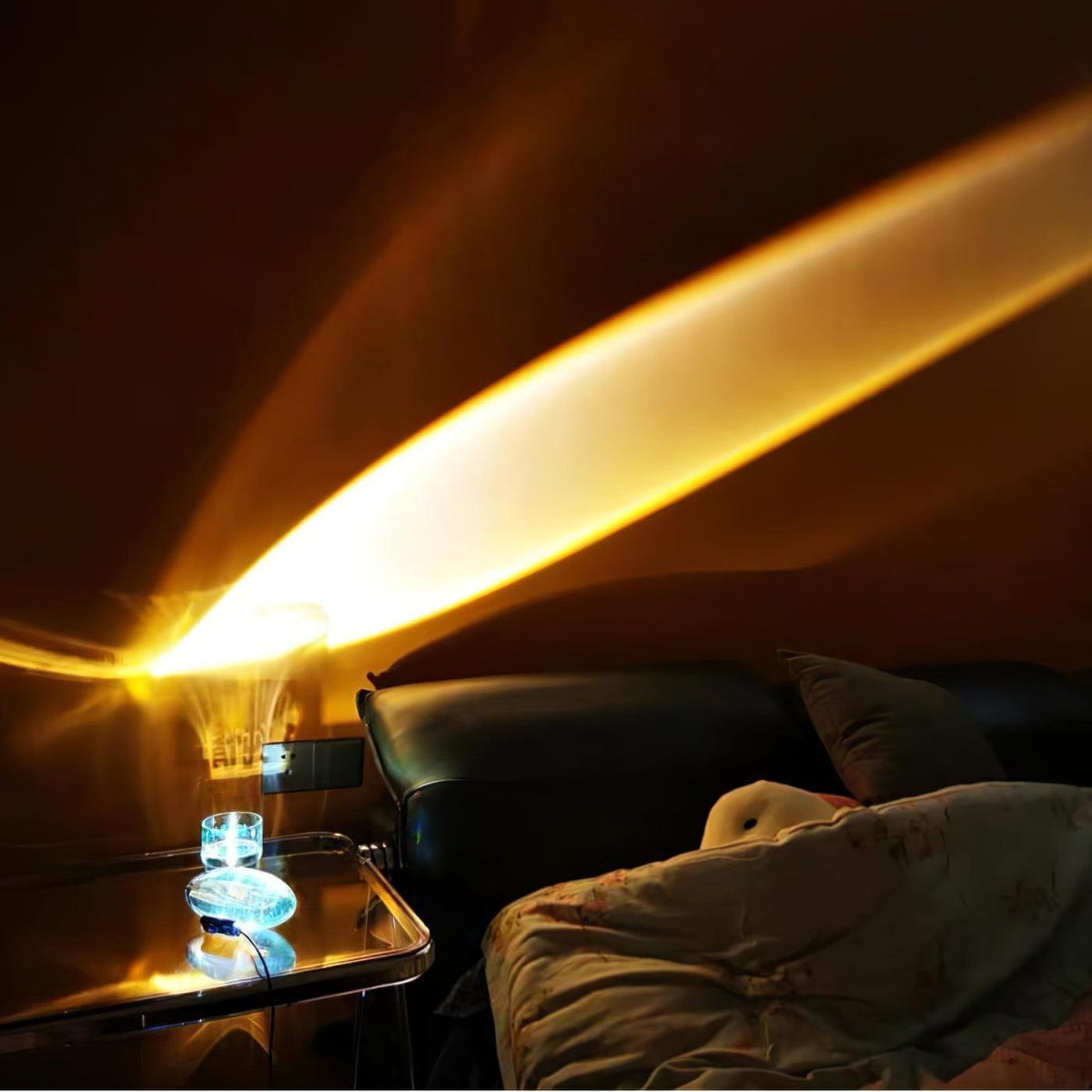 Solarece Crystal Minimalist Table Lamp