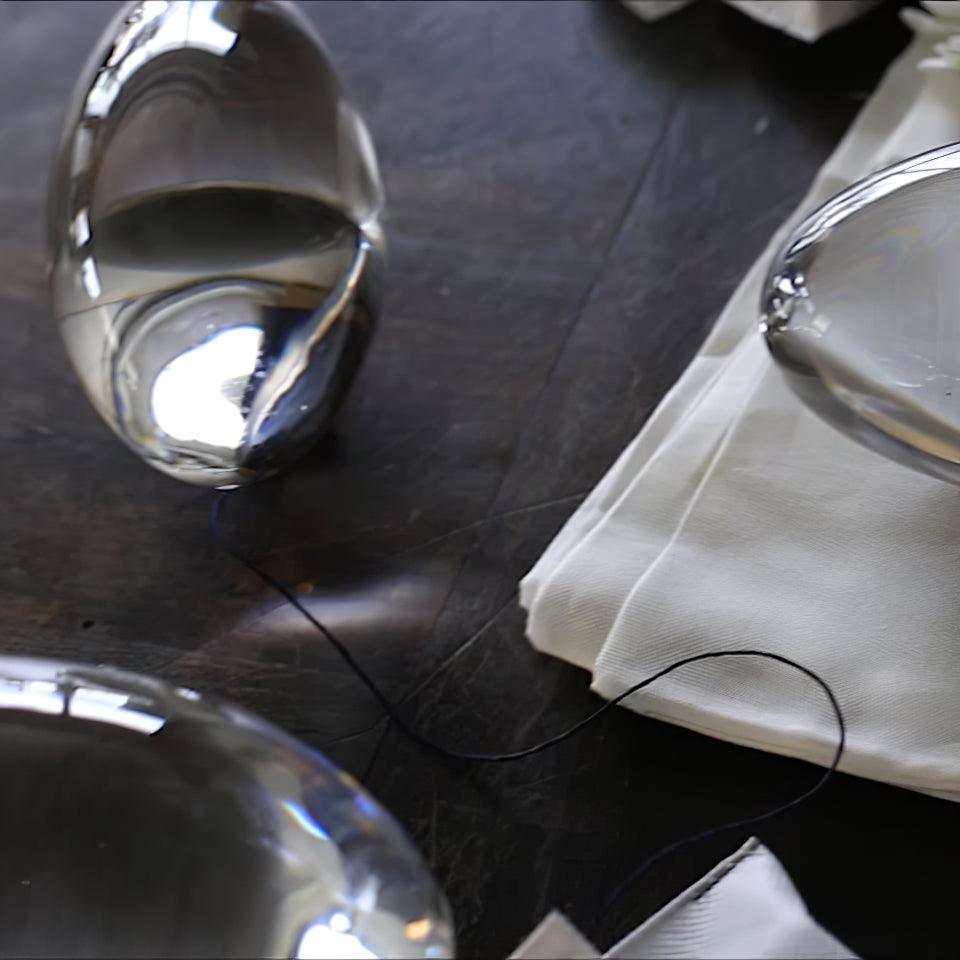 Solarece Crystal Minimalist Table Lamp