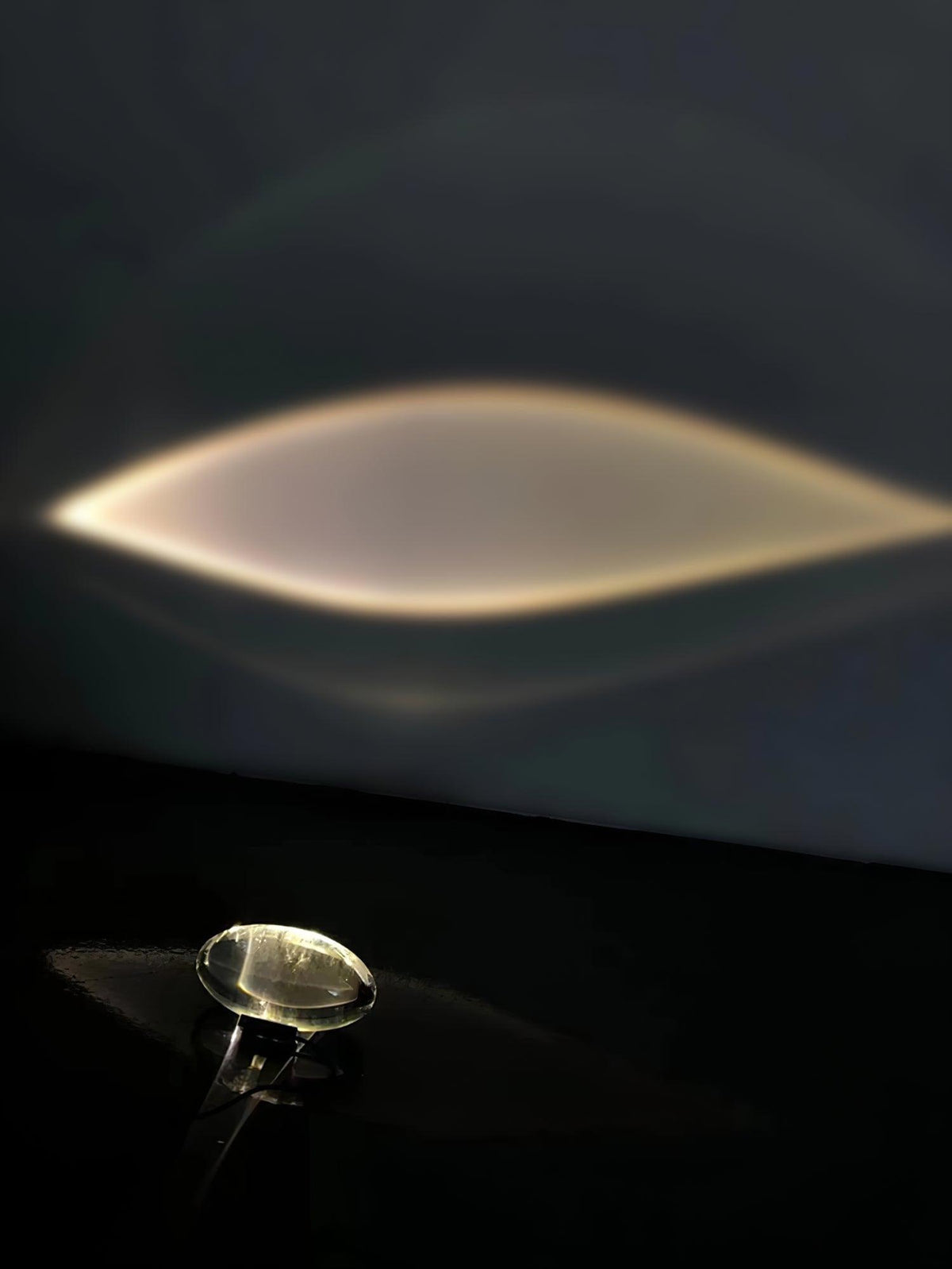 Solarece Crystal Minimalist Table Lamp