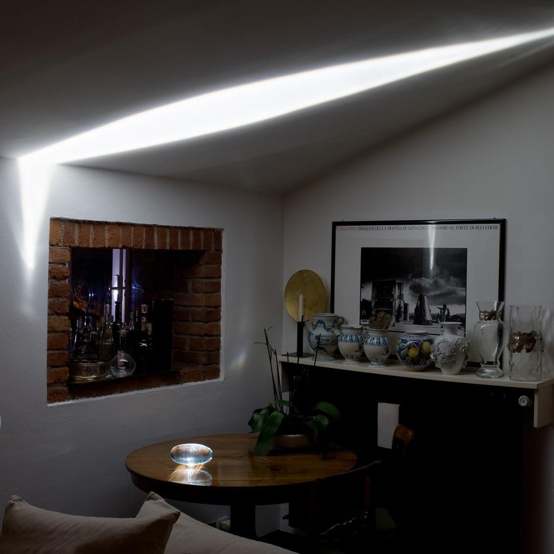 Solarece Crystal Minimalist Table Lamp