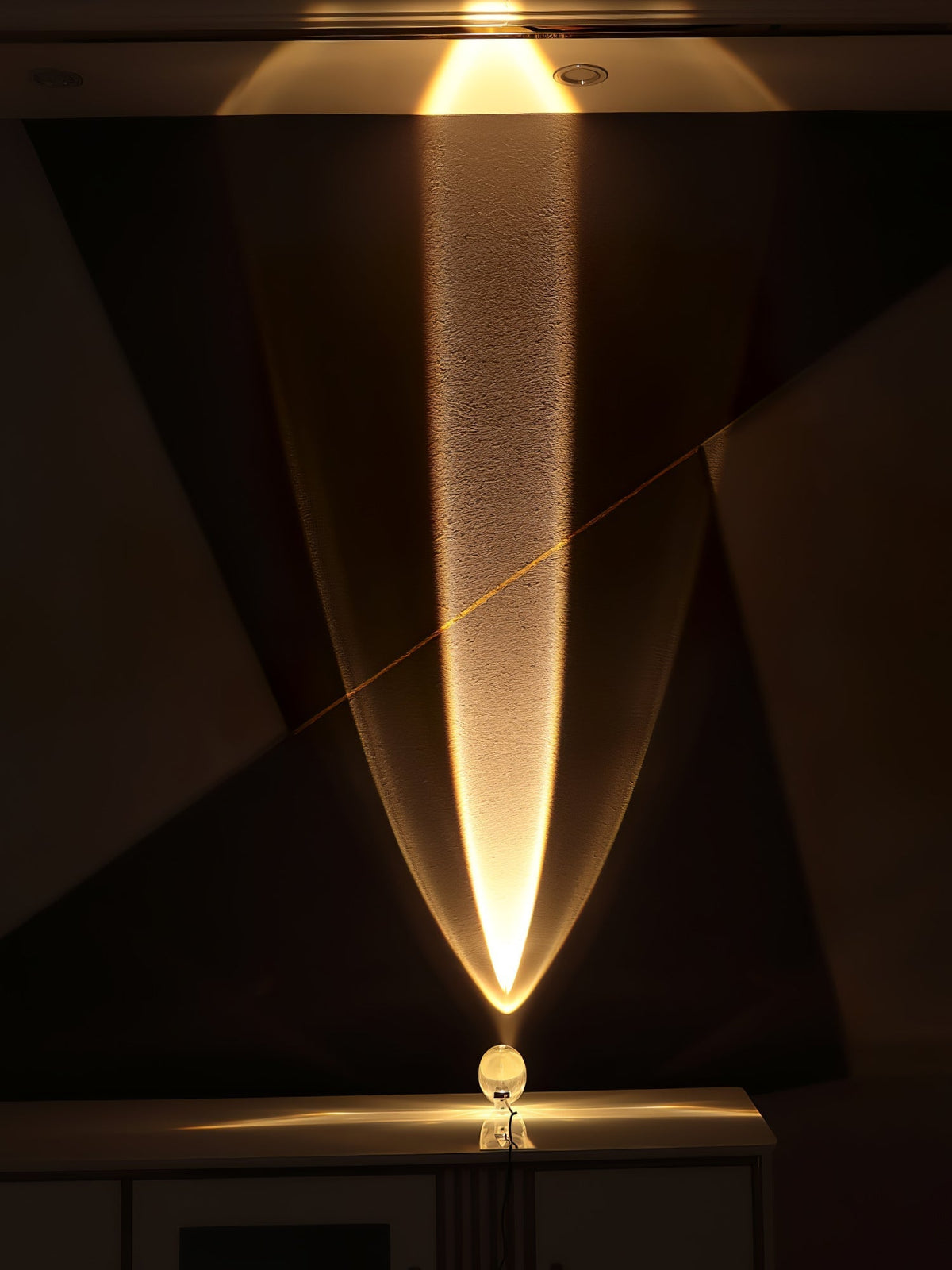 Solarece Crystal Minimalist Table Lamp