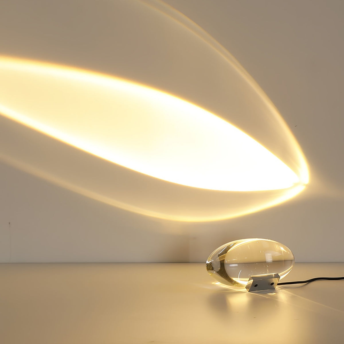 Solarece Crystal Minimalist Table Lamp