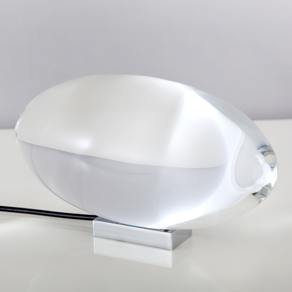 Solarece Crystal Minimalist Table Lamp