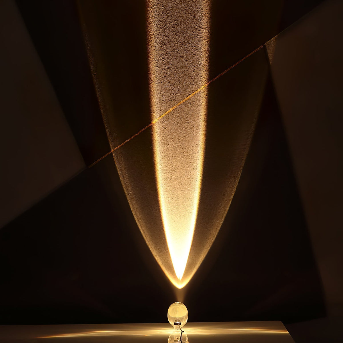 Solarece Crystal Minimalist Table Lamp