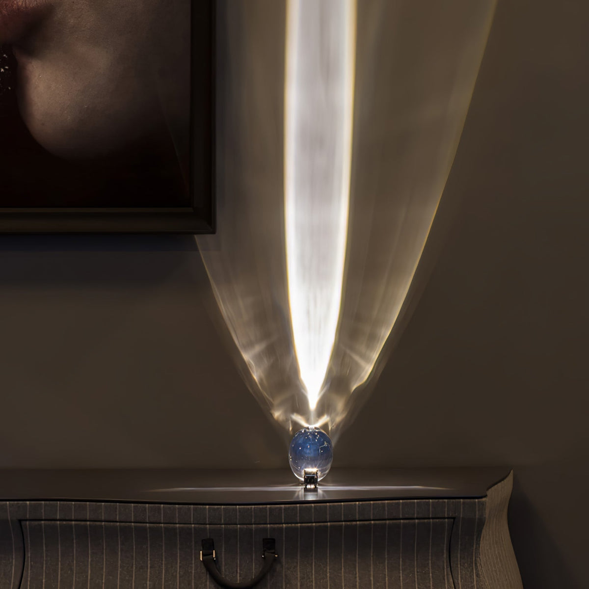 Solarece Crystal Minimalist Table Lamp