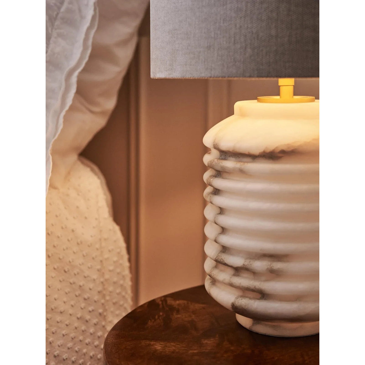 Alboiella Contemporary Alabaster Table Lamp
