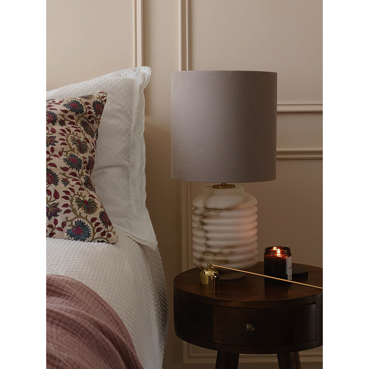 Alboiella Contemporary Alabaster Table Lamp