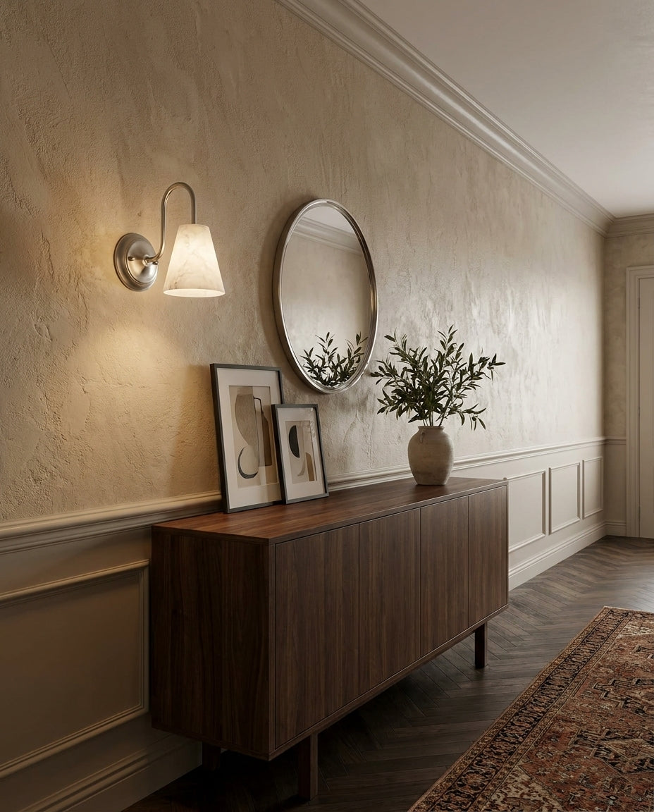 Bexstone Alabaster Wall Sconce