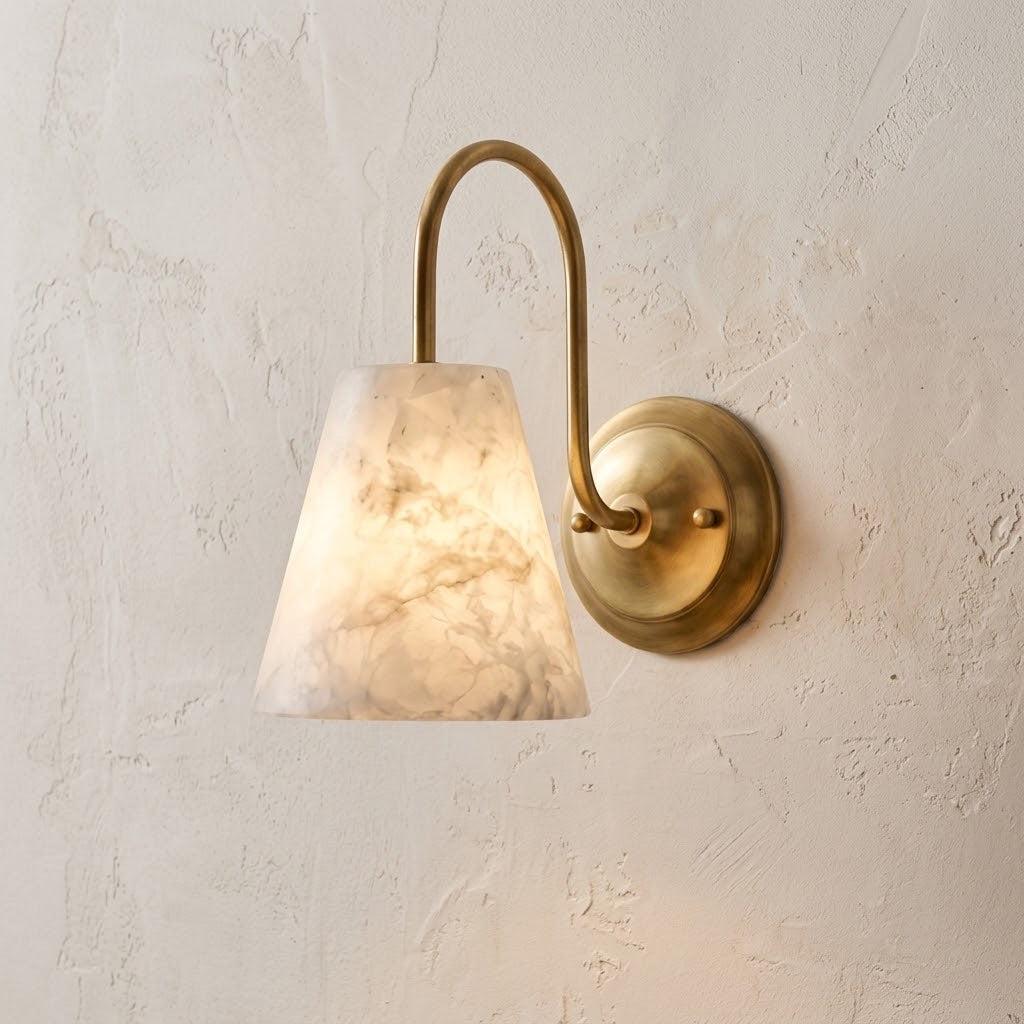 Bexstone Alabaster Wall Sconce
