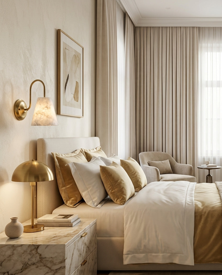 Bexstone Alabaster Wall Sconce