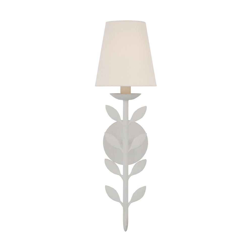 Evoque Gold Leaf Wall Sconce