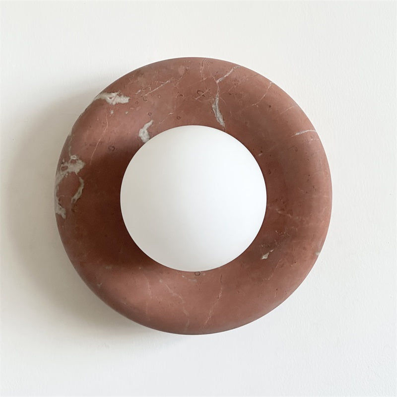 Notivuru Marble Indoor Wall Sconce