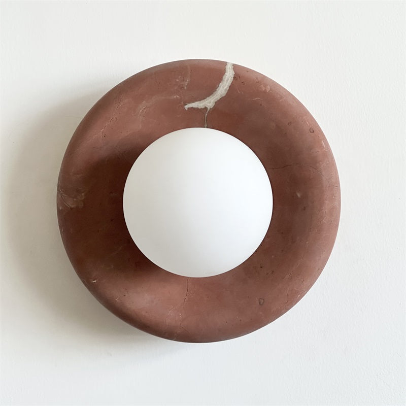 Notivuru Marble Indoor Wall Sconce