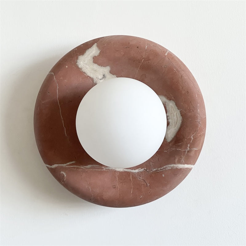 Notivuru Marble Indoor Wall Sconce