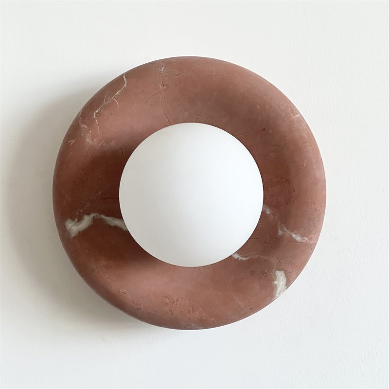 Notivuru Marble Indoor Wall Sconce