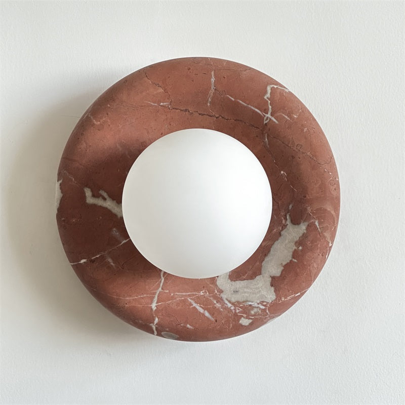 Notivuru Marble Indoor Wall Sconce