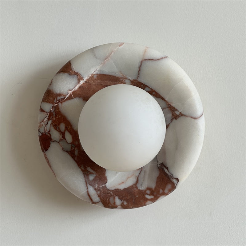 Notivuru Marble Indoor Wall Sconce