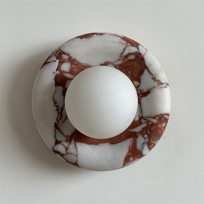 Notivuru Marble Indoor Wall Sconce