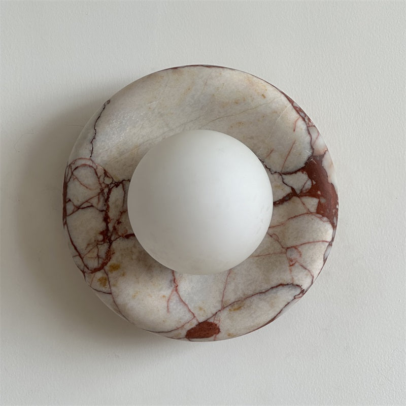 Notivuru Marble Indoor Wall Sconce