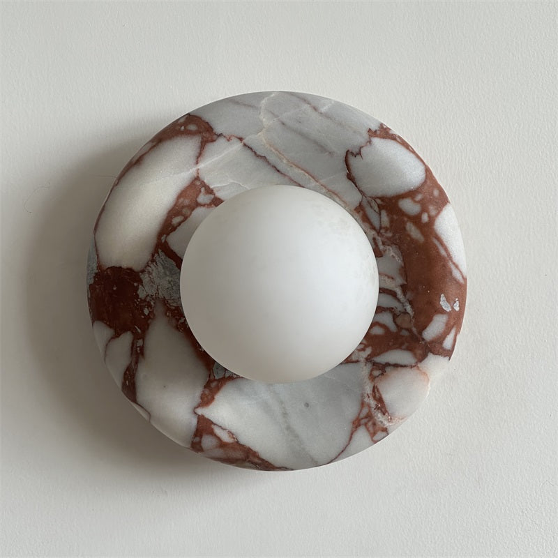 Notivuru Marble Indoor Wall Sconce