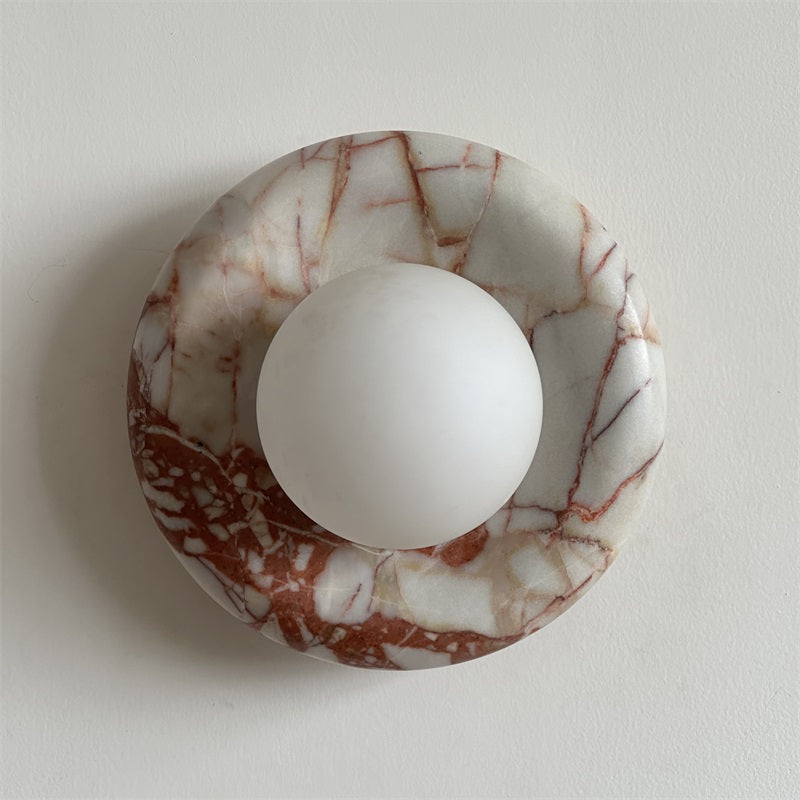 Notivuru Marble Indoor Wall Sconce