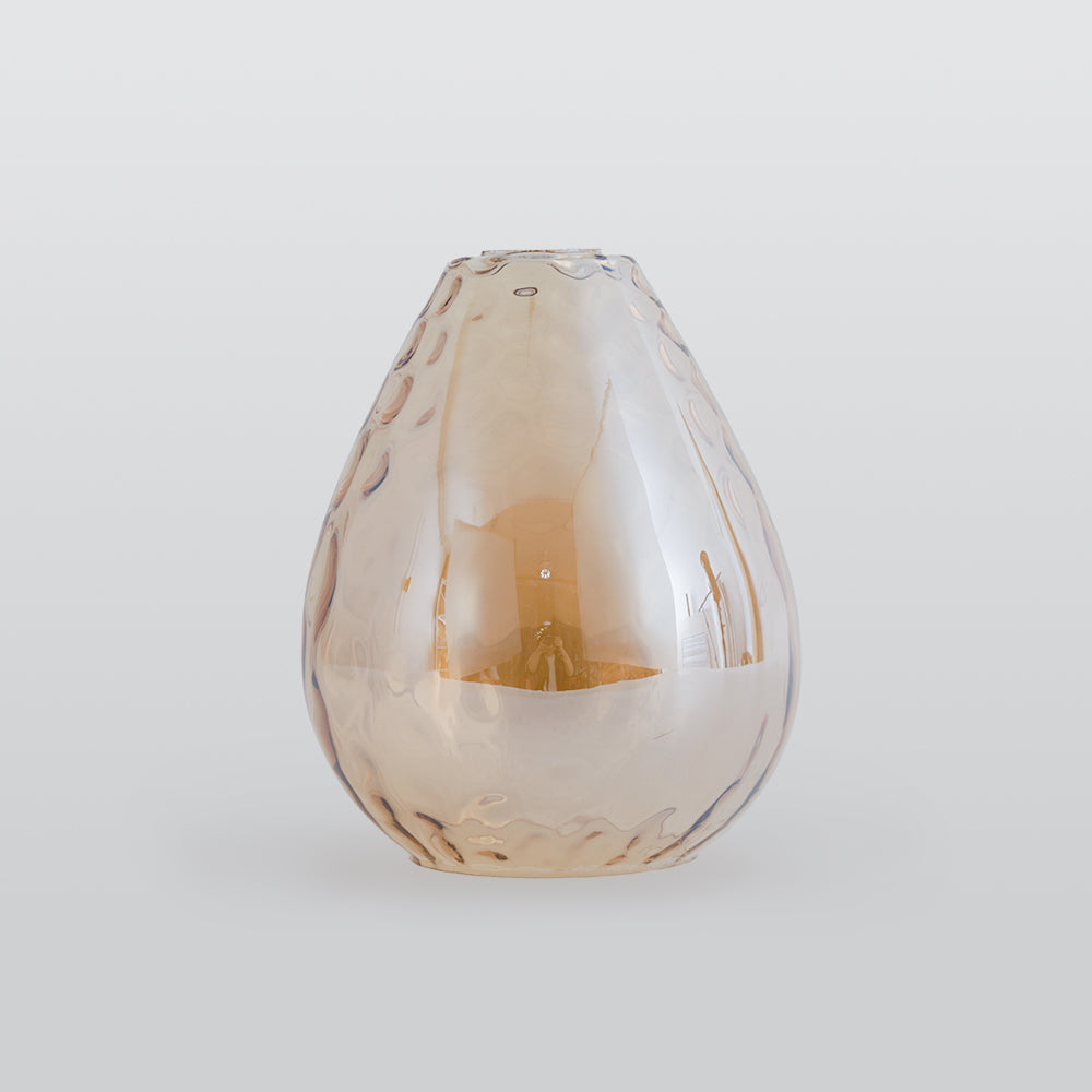 Alverin Pendant Light Glass Wood Amber-Neutral Decor
