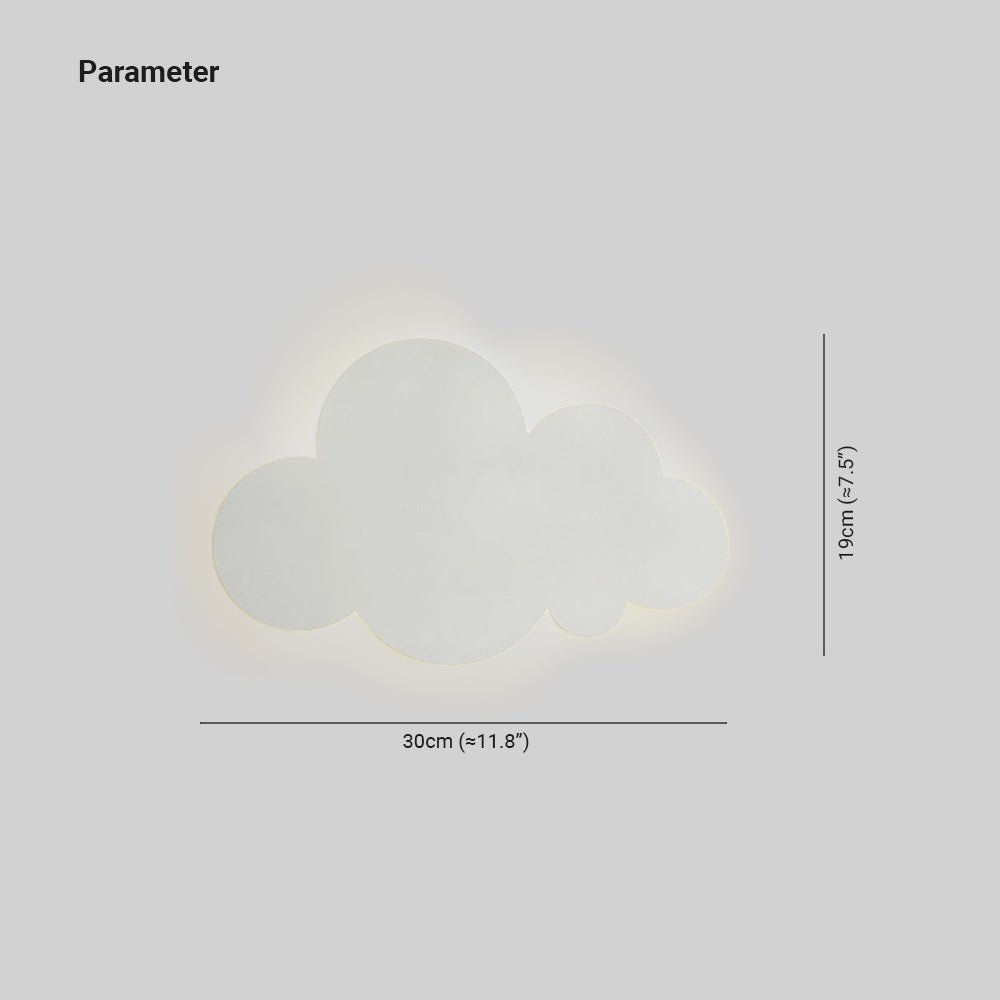 Rorasat Modern Minimalist Cloud Shape Wall Lamp