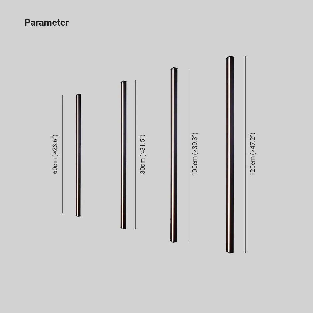 Arveno Wall Lamp Minimalist Linear Gold/Black/White-Neutral Decor
