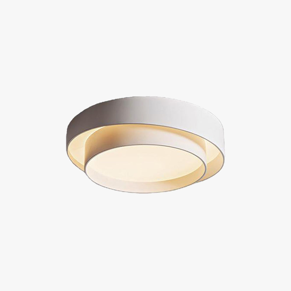 Fibanor Nordic Art Deco Circular Flush Mount Ceiling Light