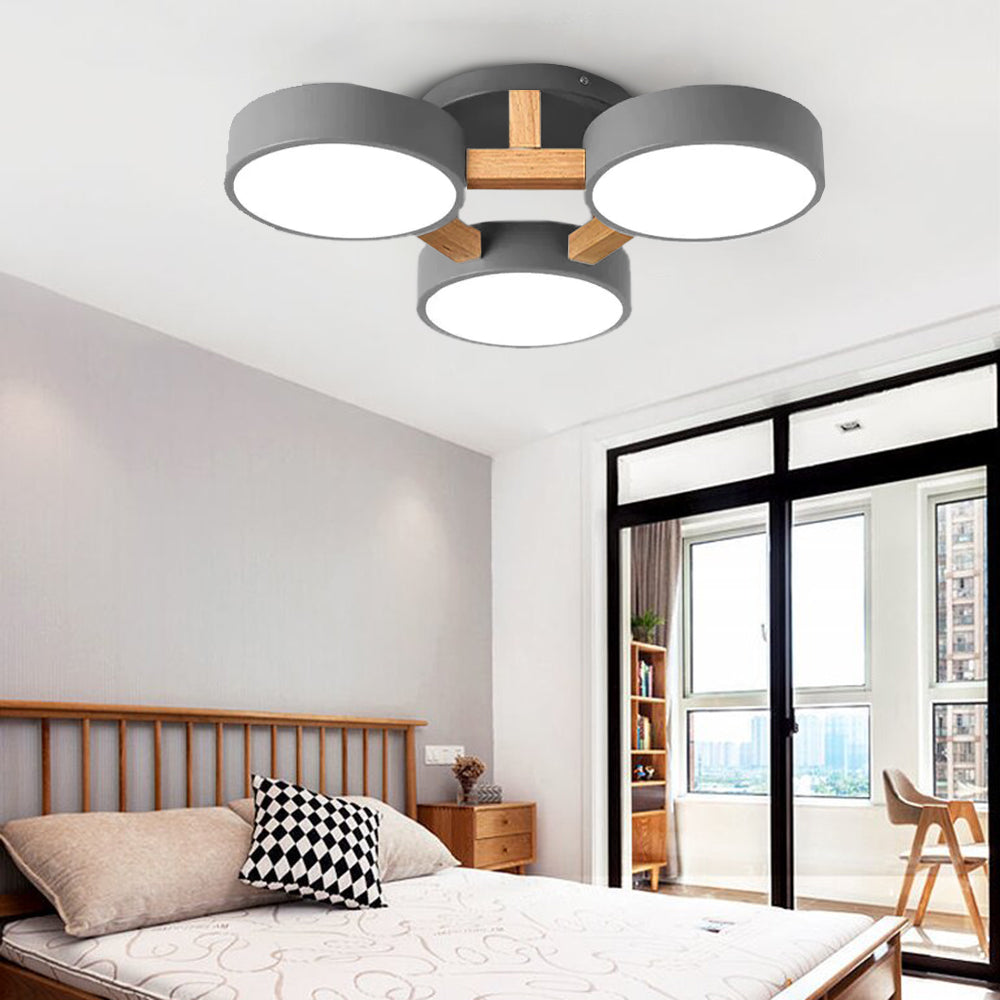 Pulusoli Nordic Minimalist Flush Mount Ceiling Light