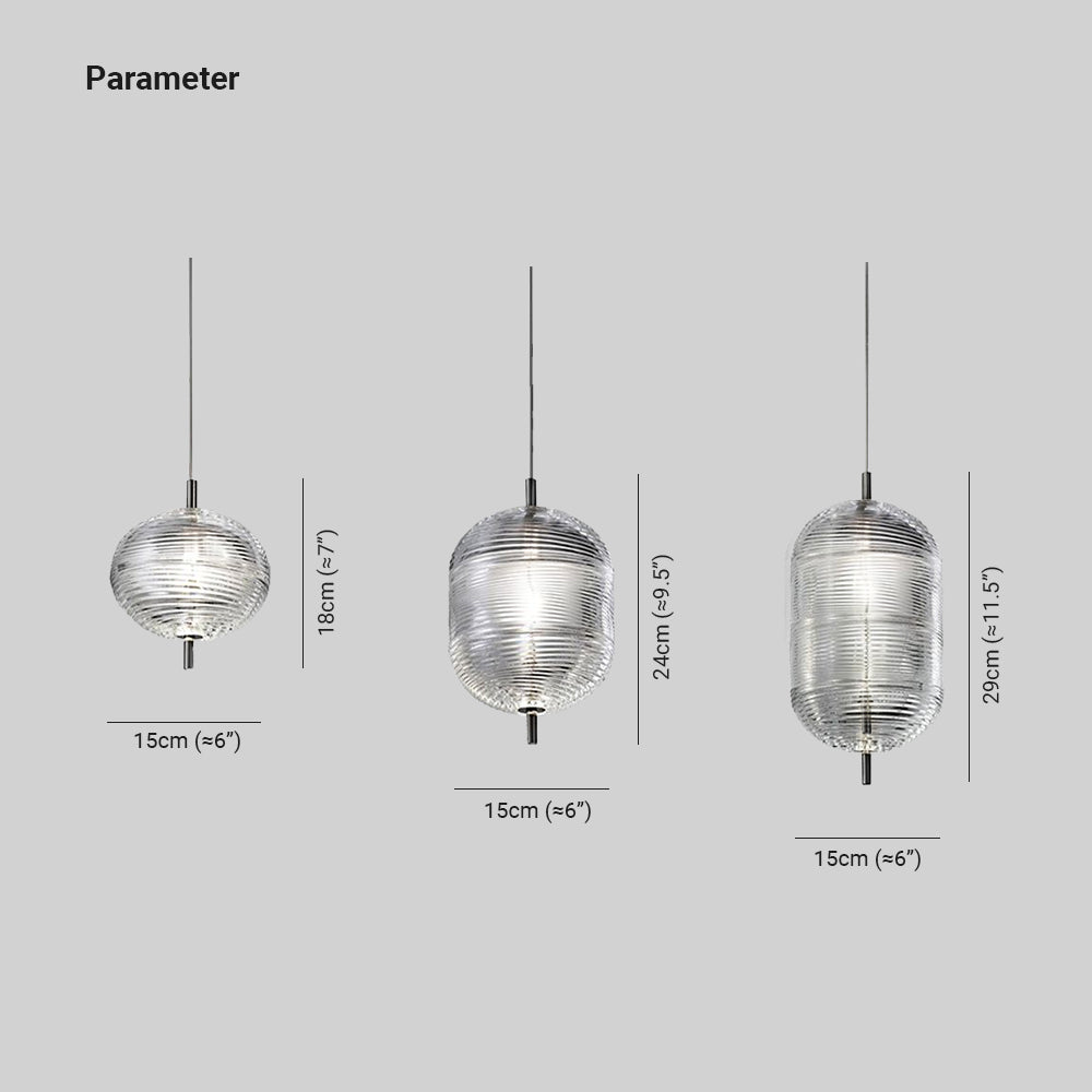 Mibiver Designer Art Modern Pendant Light, Black/Gold
