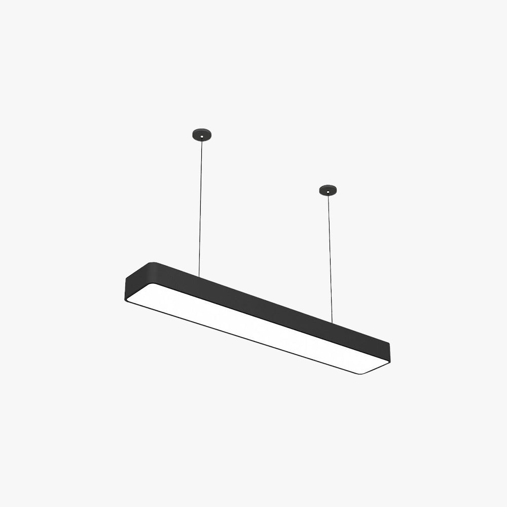 Soreva Pendant Light Minimalist Rectangular LED Black-Neutral Decor