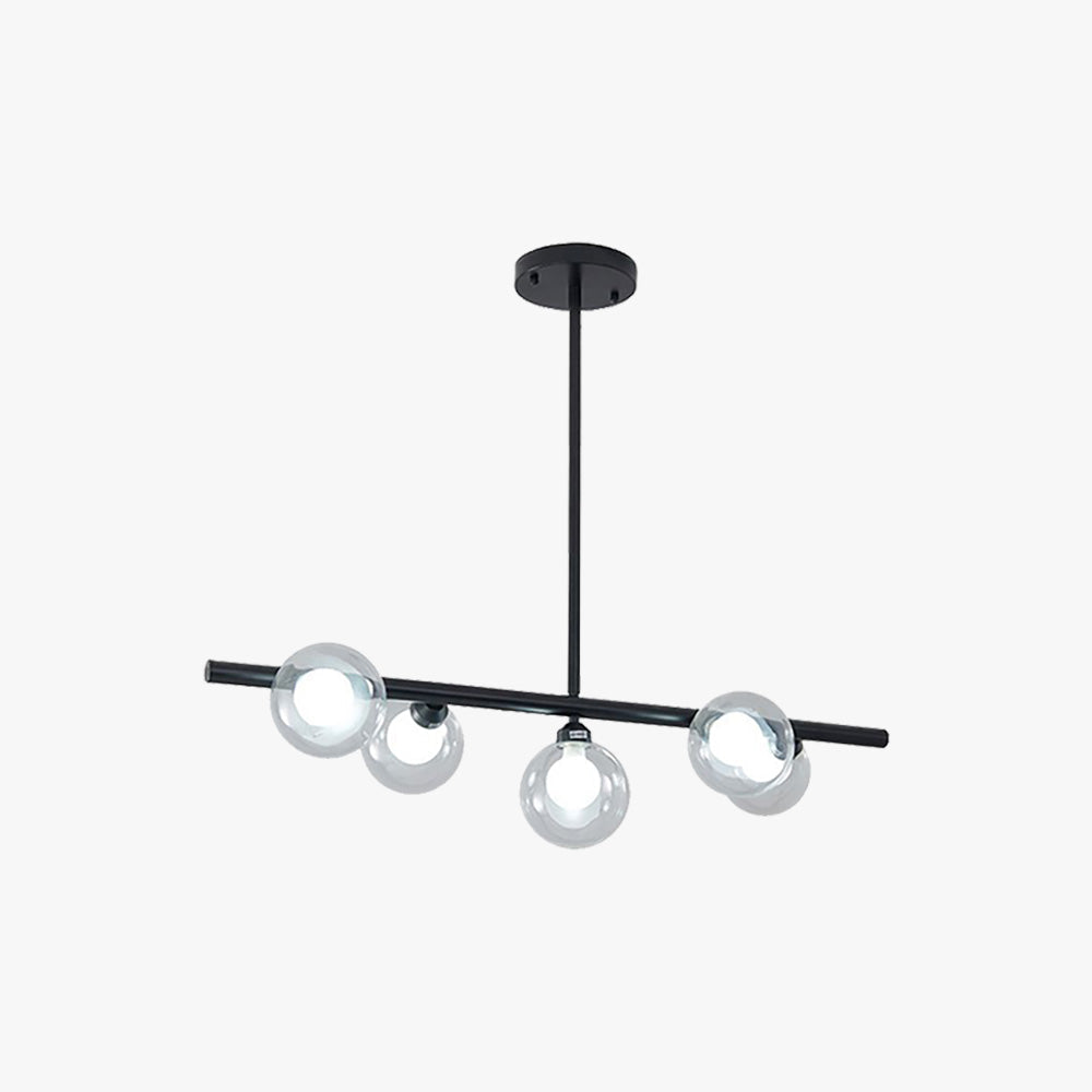 Lumirel Pendant Light Linear Bubble Glass-Neutral Decor