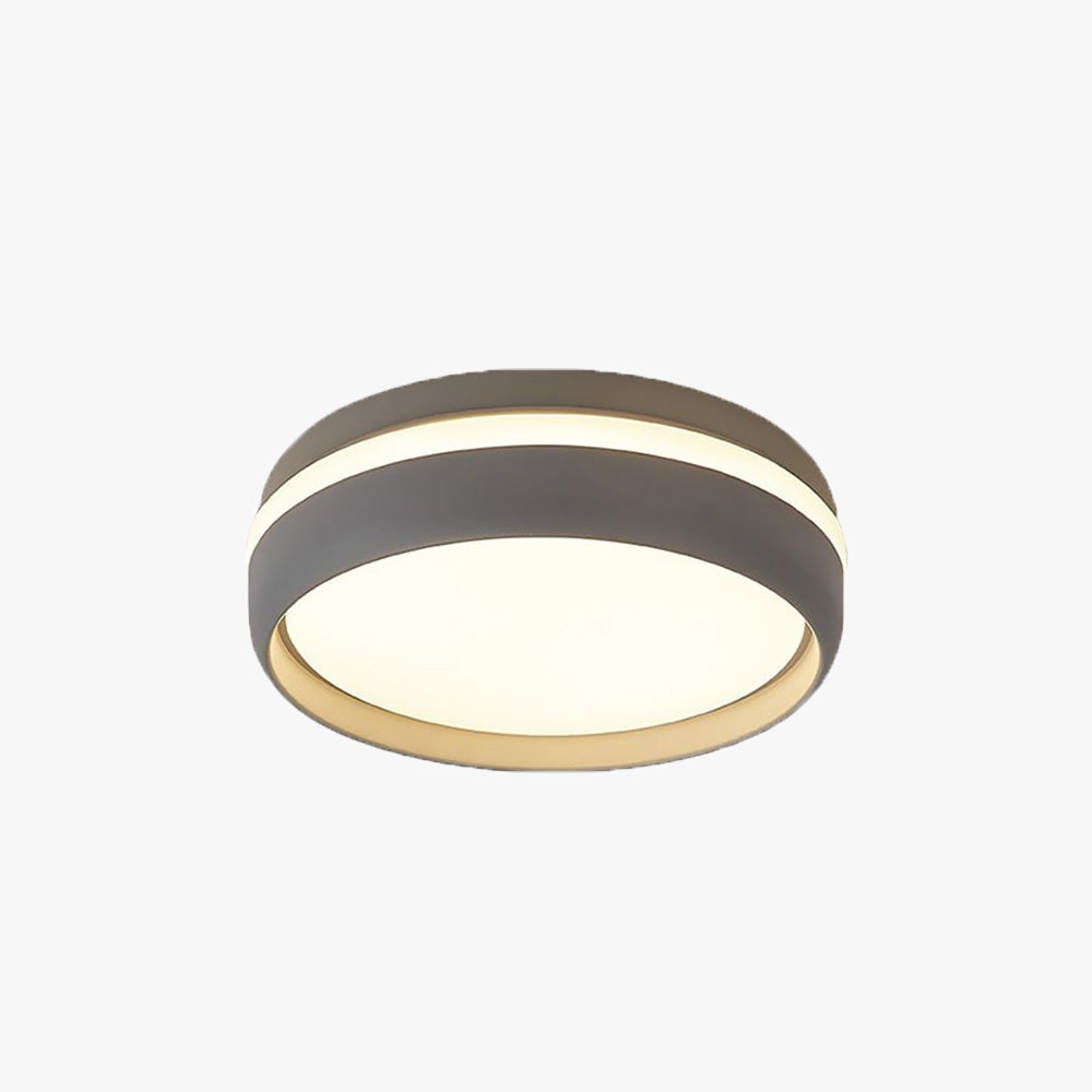Lenior Ceiling Light Black Round-Neutral Decor