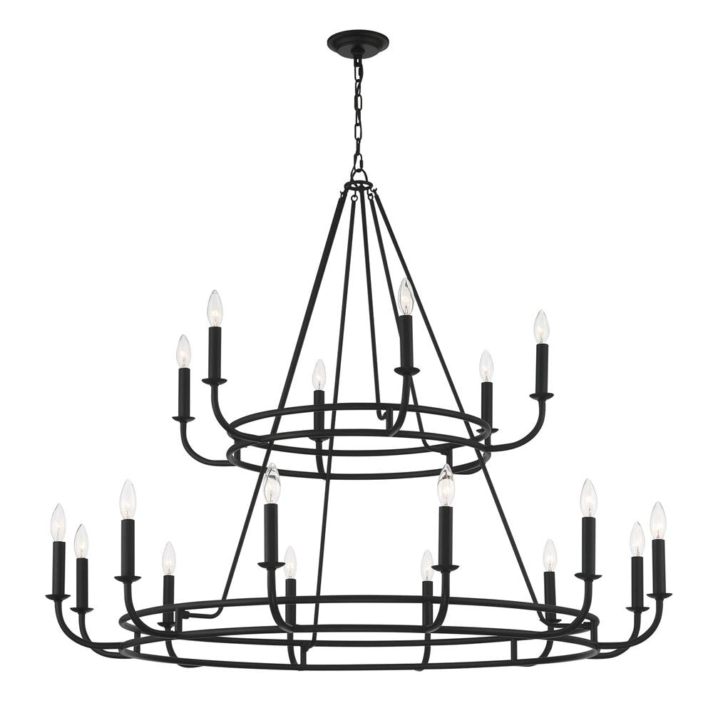 Xenuvyh Modern Minimalist Vintage Industrial Metal Chandelier